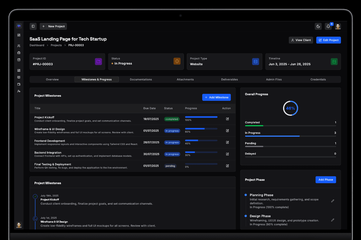 Mondilla Project Details Desktop