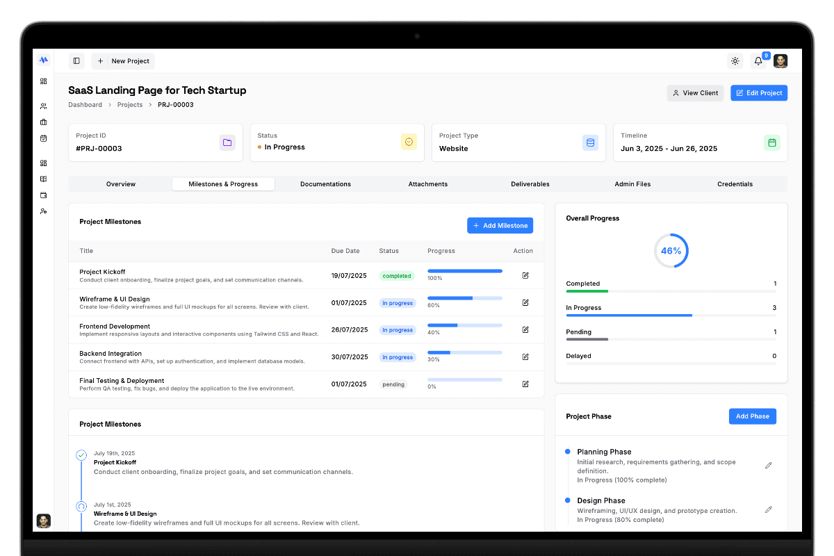 Mondilla Project Details Desktop